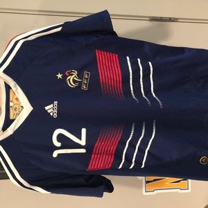Authentic Thierry Henry France Soccer Jersey